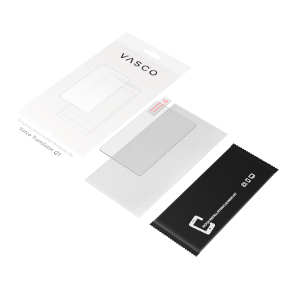 Protecteur d'écran en verre trempé pour le Vasco Translator Q1